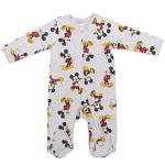 Mickey Mouse Newborn Boys Zip Up Sleepers
