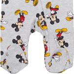 Mickey Mouse Newborn Boys Zip Up Sleepers