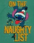 Lilo & Stitch Christmas Men's T-Shirt - Naughty List