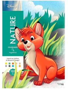 Disney Mystery Coloring Pages - Nature Fun