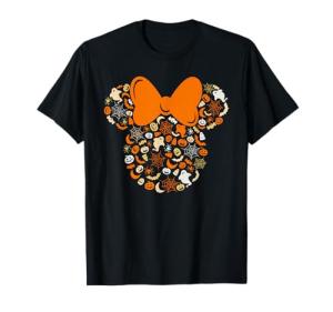 Minnie Mouse Halloween Spiders and Pumpkins T-Shirt