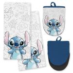 Disney Kitchen Towels and Mitts Set - 4 Pieces