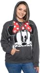 Minnie Mouse Peeking Hoodie for Women