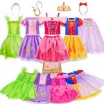 Meland Princess Dress Up Clothes for Girls
