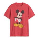 Mickey Mouse Graphic Short Sleeve T-Shirt for Men