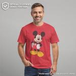 Mickey Mouse Graphic Short Sleeve T-Shirt for Men
