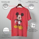 Mickey Mouse Graphic Short Sleeve T-Shirt for Men