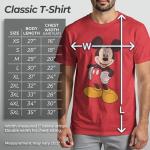 Mickey Mouse Graphic Short Sleeve T-Shirt for Men