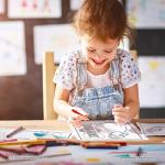 Disney Princess Coloring & Activity Book with Crayons