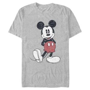 Mickey Mouse Distressed Look T-Shirt for Men