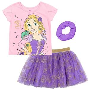 Rapunzel Toddler Girls T-Shirt, Skirt & Scrunchie Set