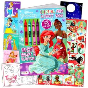 Disney Princess Coloring and Sticker Activity Set