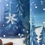 Pin the Nose on the Snowman Game for Kids