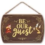 Disney Be Our Guest Wooden Wall Decor Sign