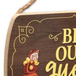Disney Be Our Guest Wooden Wall Decor Sign