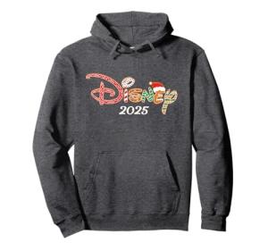 Disney 2025 Gingerbread Logo Holiday Pullover Hoodie