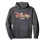 Disney 2025 Gingerbread Logo Holiday Pullover Hoodie