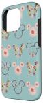 Disney Mickey Mouse Floral Print iPhone 16 Pro Case