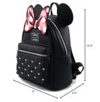Disney Minnie Mouse Bow Faux Leather Shoulder Bag