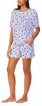 Disney Women's Purple Pajama Set with Pockets