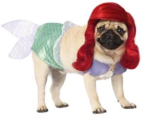 Disney Princess Ariel Pet Costume for Dogs/Cats