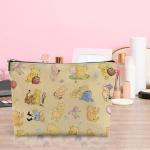 Winnie the Pooh Makeup Bag - Cute Yellow Organizer