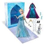 Elsa Story Doll with Dress and Coloring Book
