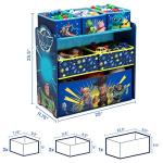 Toy Story 4 6 Bin Toy Organizer by Delta