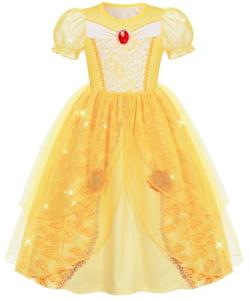 Disney Princess Dress-Up Outfit for Girls 4-6