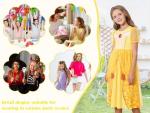 Disney Princess Dress-Up Outfit for Girls 4-6