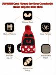 Disney Cartoon Mouse Crossbody Bag for Kids