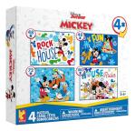Disney Mickey's Clubhouse 4-Pack Kids Puzzles