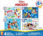 Disney Mickey's Clubhouse 4-Pack Kids Puzzles