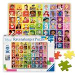 Disney Color Palette 100 Piece Jigsaw Puzzle