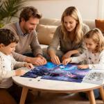 Magical Unicorn Aurora 1000-Piece Jigsaw Puzzle