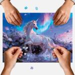 Magical Unicorn Aurora 1000-Piece Jigsaw Puzzle