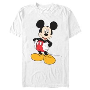 Men's Classic Mickey Mouse Graphic T-Shirt – White