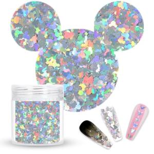 Mickey Mouse Glitter Confetti Nail Charms