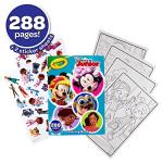 Disney Jr. Crayola Coloring Book with Stickers