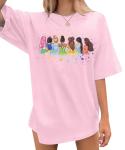 Magical Shirt for Women: Magic Kingdom Tshirt Princess Shirt Family Vacation Trip Tee Pink