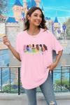 Magical Shirt for Women: Magic Kingdom Tshirt Princess Shirt Family Vacation Trip Tee Pink