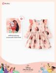 Disney Princess Moana Toddler Dress Girls A-Line Ruffle Long Sleeve Casual Winter Fall Clothes Cute Kids Outfit Gift Party Costume Sizes 5-6 Years