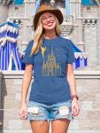 Magical Shirt for Women Magic Kingdom Tshirt Family Vacation Tee Castle Believe in The Magic Shirt Tie Dye Tops