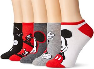 Disney Women's Mickey Mouse No Show Sock Set