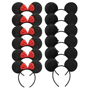 Disney Mouse Ears Headband Set - 12 Pack