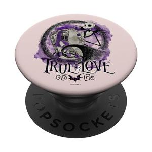 Disney Nightmare Before Christmas Valentines Jack True Love PopSockets Adhesive PopGrip