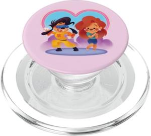 Disney A Goofy Movie Cute Valentine’s Day Max & Roxanne PopSockets PopGrip for MagSafe
