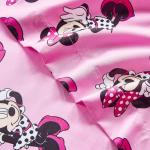 Disney Minnie Mouse Twin Bedding Set - Bundle with Bedspread, Flat Sheet, Fitted Sheet, and Pillowcase, Stickers, More Bedroom Decor Set