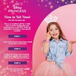 Disney Princess Watch for Girls Age 4-7 – Perfect Timepiece for Kids Who Love Princesses and Fun, Stylish Accessories, Toddler Princess Watch with Purple Nylon Strap, Pink Bezel, White Dial