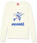 Amazon Essentials Disney | Marvel | Star Wars | Princess Women's Fleece Crew Sweatshirts, Minnie Joy, Medium